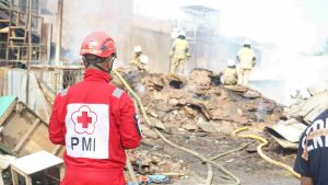 respon pmi jakarta timur Kebakaran Cipinang