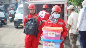 respon pmi jakarta timur Kebakaran Cipinang