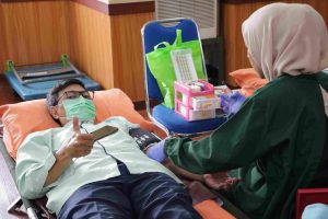 PMI Jakarta Timur Dukung RSUD Budhi Asih Gelar Donor Darah Peringati HUT Jakarta dan Hari Donor Darah Sedunia