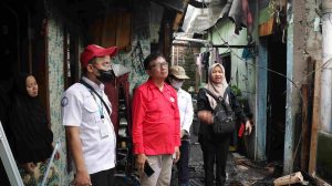 PMI Jakarta Timur Salurkan Bantuan Kemanusiaan untuk Korban Kebakaran di Rawa Terate, Cakung