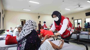 Rayakan HUT PMI ke-80 dengan Hadirkan Senyum untuk Lansia di Panti Werdha Budi Mulia 1