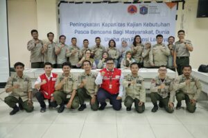 PMI Jakarta Timur Ikuti Kegiatan Peningkatan Kapasitas Kajian Kebutuhan Pascabencana
