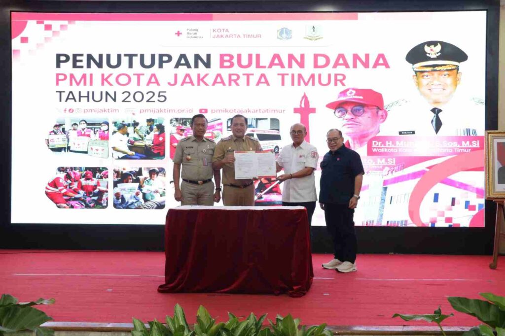 Masyarakat Jakarta Timur Berhasil Sukseskan Bulan Dana PMI Tahun 2025, Donasi Kemanusiaan Terus Mengalir