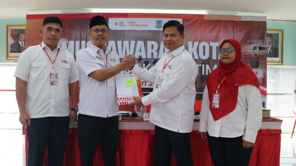 Bambang Pangestu Aldryan Terpilih Aklamasi Pimpin PMI Jakarta Timur