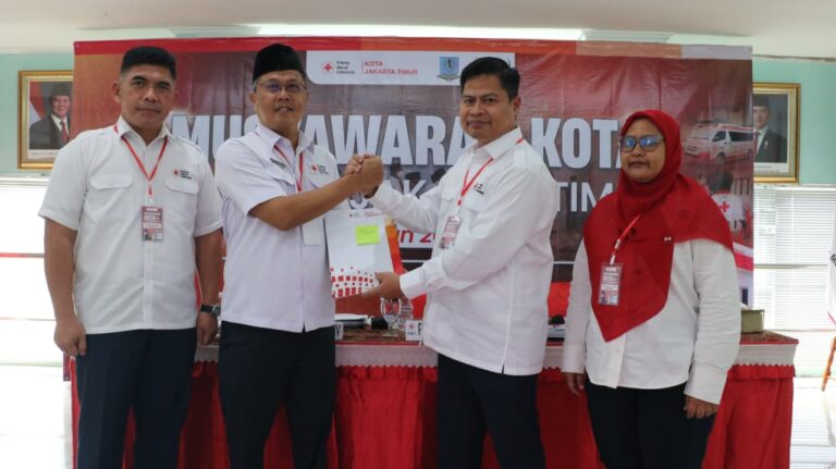 Bambang Pangestu Aldryan Terpilih Aklamasi Pimpin PMI Jakarta Timur