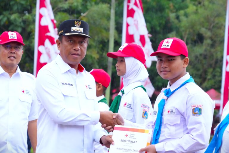 PMI JAKARTA TIMUR LANTIK 6000 LEBIH ANGGOTA PMR, MUNJIRIN PMR sebagai Agen Perubahan